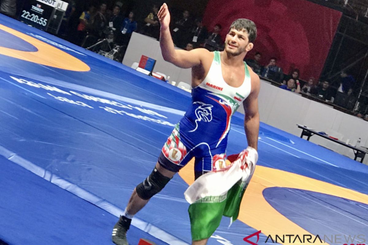 Iran raih emas gulat kelas 86 kg