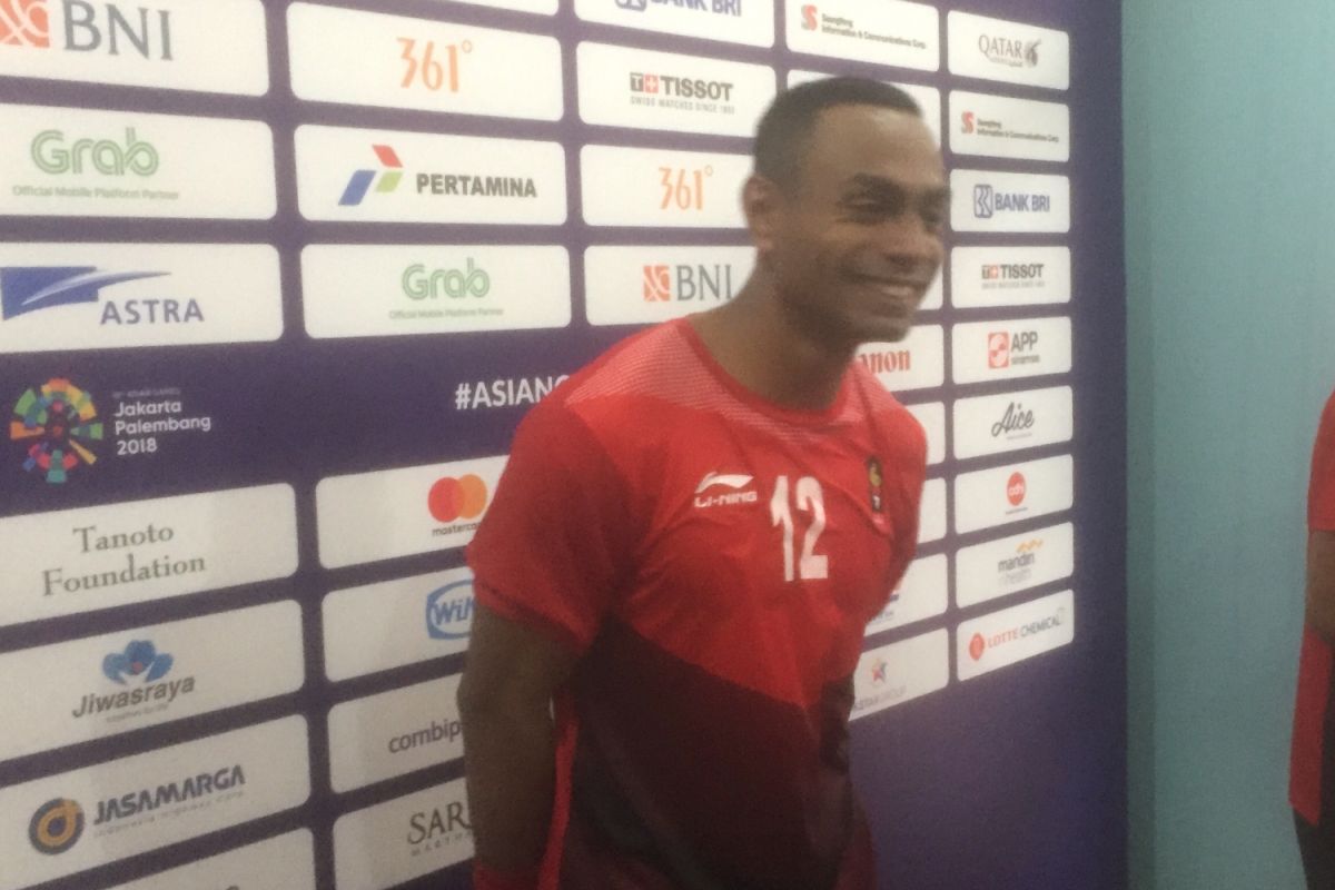 Viktorius atlet yang terus tersenyum saat bertanding