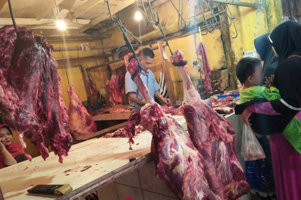 Harga daging sapi di Sukabumi merangkak naik
