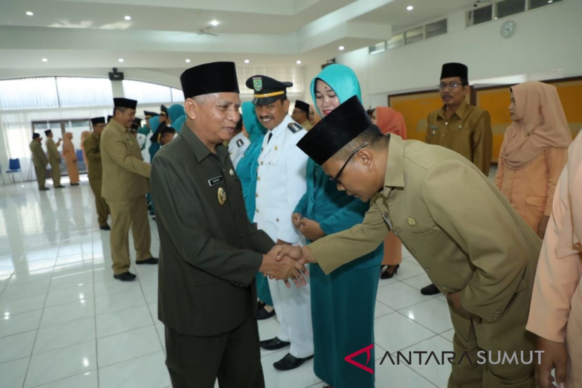 Wakil Bupati Asahan Berikan Pesan Khsusu Kepada 3 Kadis Asahan