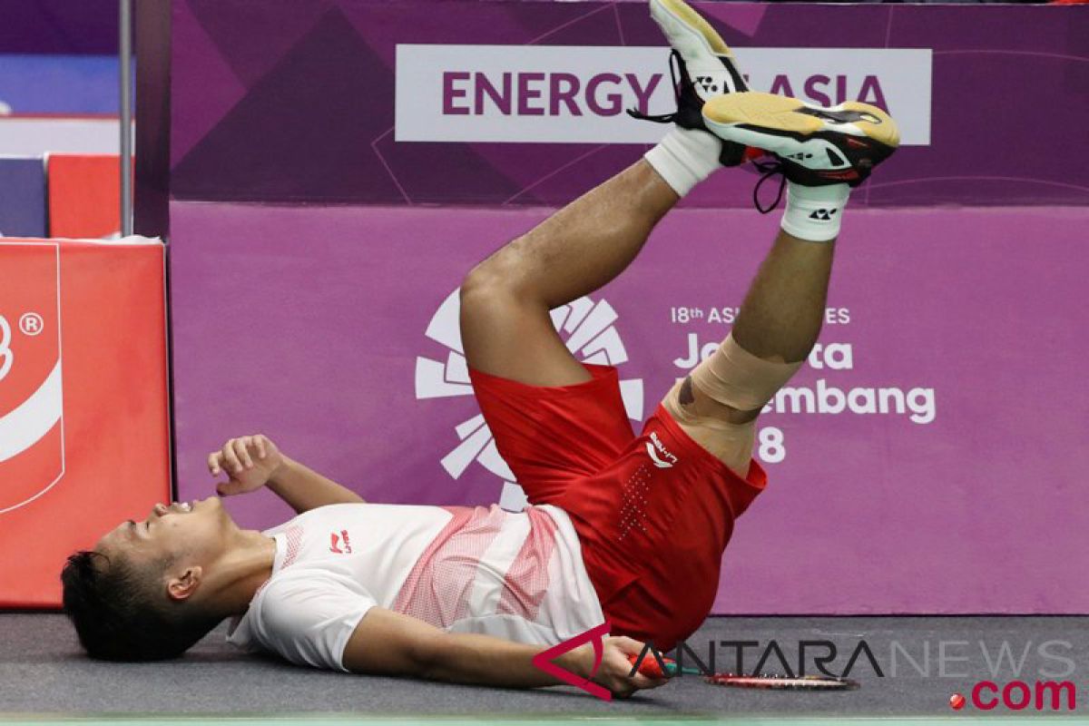 Anthony Ginting terhenti di semifinal