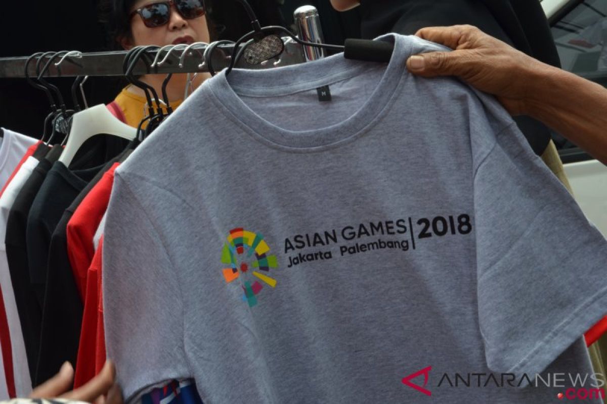 Asian Games Bawa Berkah Penjual Kaos Musiman