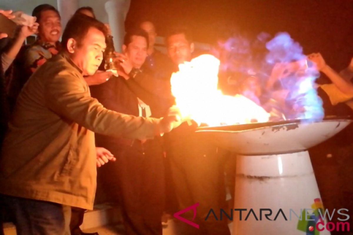 Api Asian Games bermalam di rumah pengasingan Bung Karno