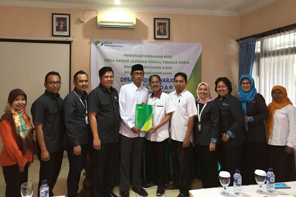 Peserta aktif BPJS Ketenagakerjaan Yogyakarta 386.878 orang