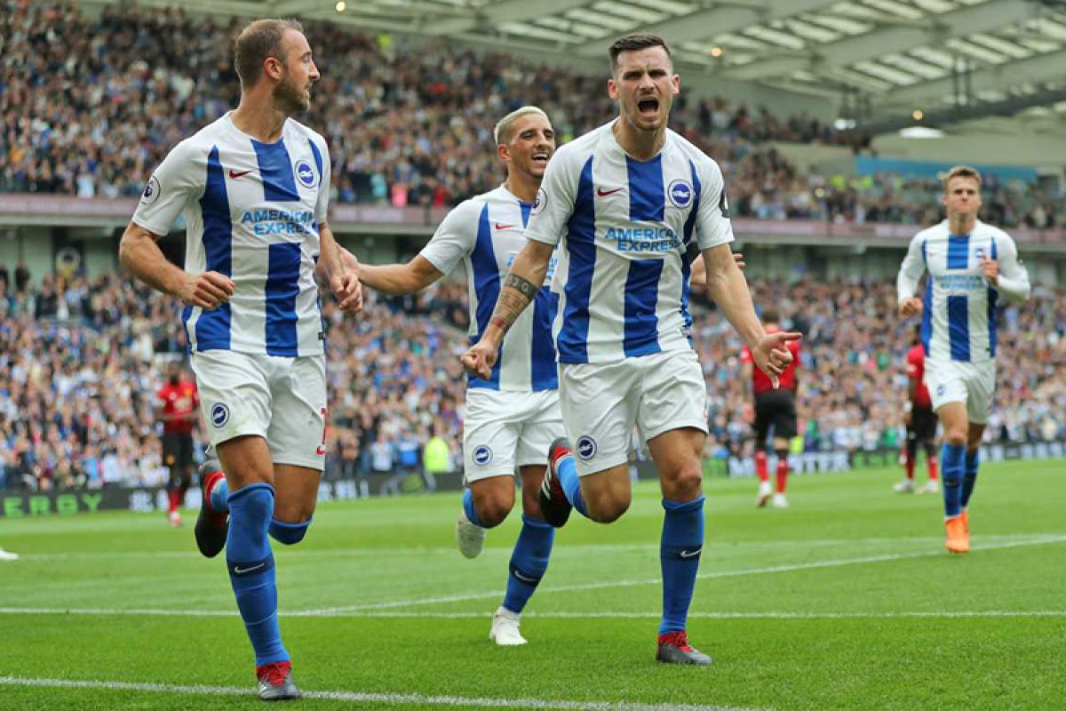 United telan kekalahan 2-3 di markas Brighton