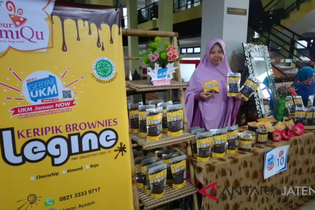 Keripik Brownies Legine Solo tembus hingga Sumatera