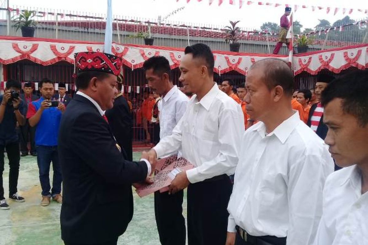 166 warga binaan Rutan Sanggau terima remisi