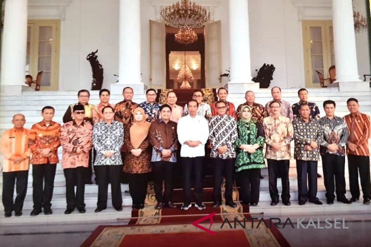 Bupati Balangan - Presiden tekankan penggunaan APBD dan Dana Desa