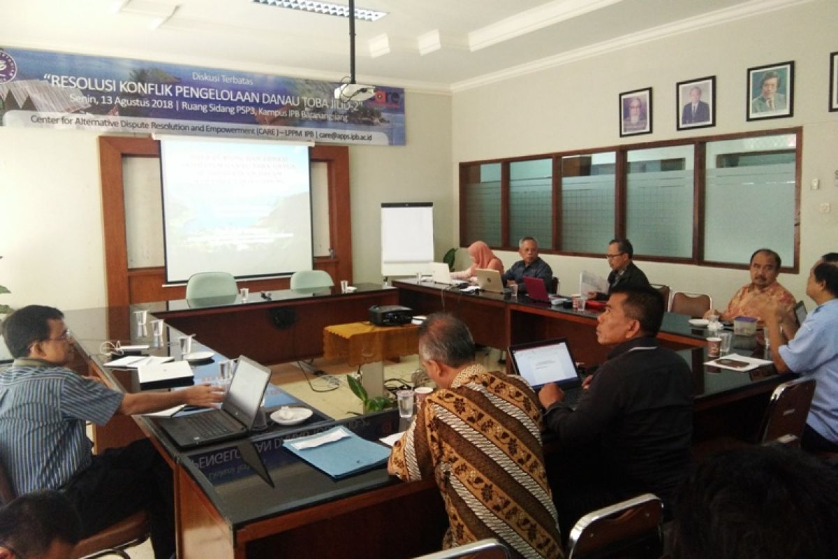 Diskusi resolusi konflik IPB temukan sumber pencemaran Danau Toba