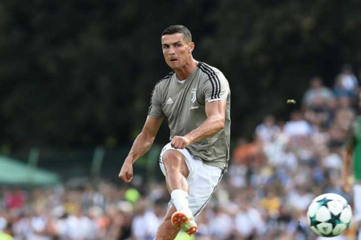 Cristiano Ronaldo gagal cetak gol saat juve kalahkan Lazio