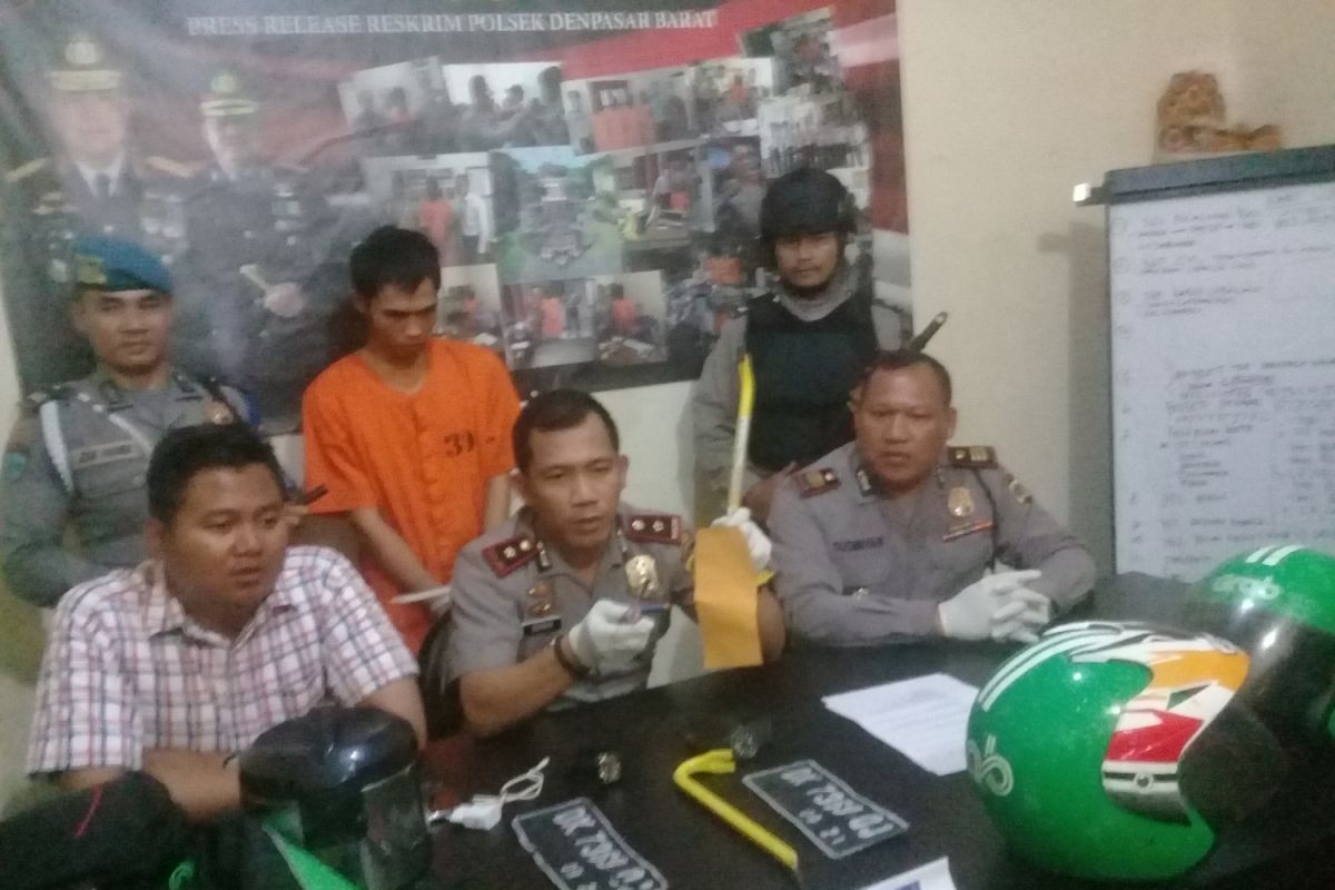 Polisi Denpasar Barat tembak kaki pencuri motor