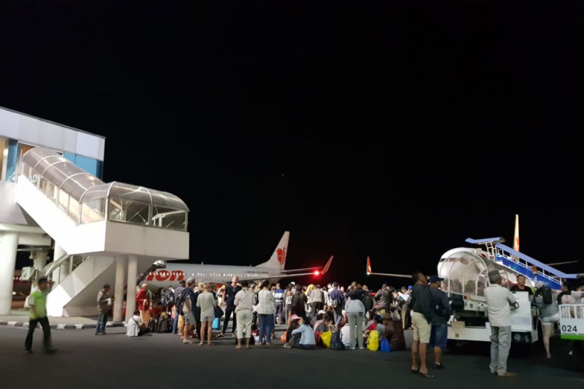 Gempa di Lombok, penumpang pesawat sempat berhamburan ke landasan pacu
