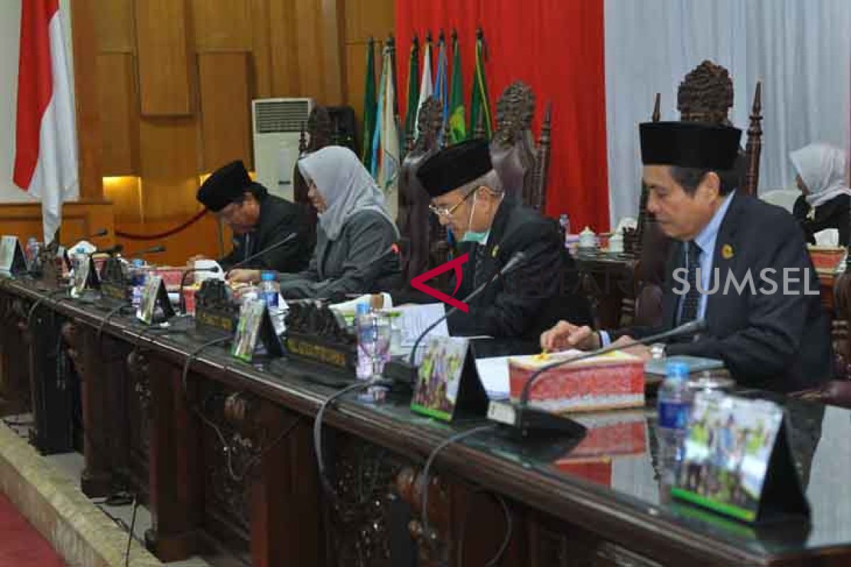 DPRD gelar paripurna penetapan Plt Ketua DPRD Sumsel