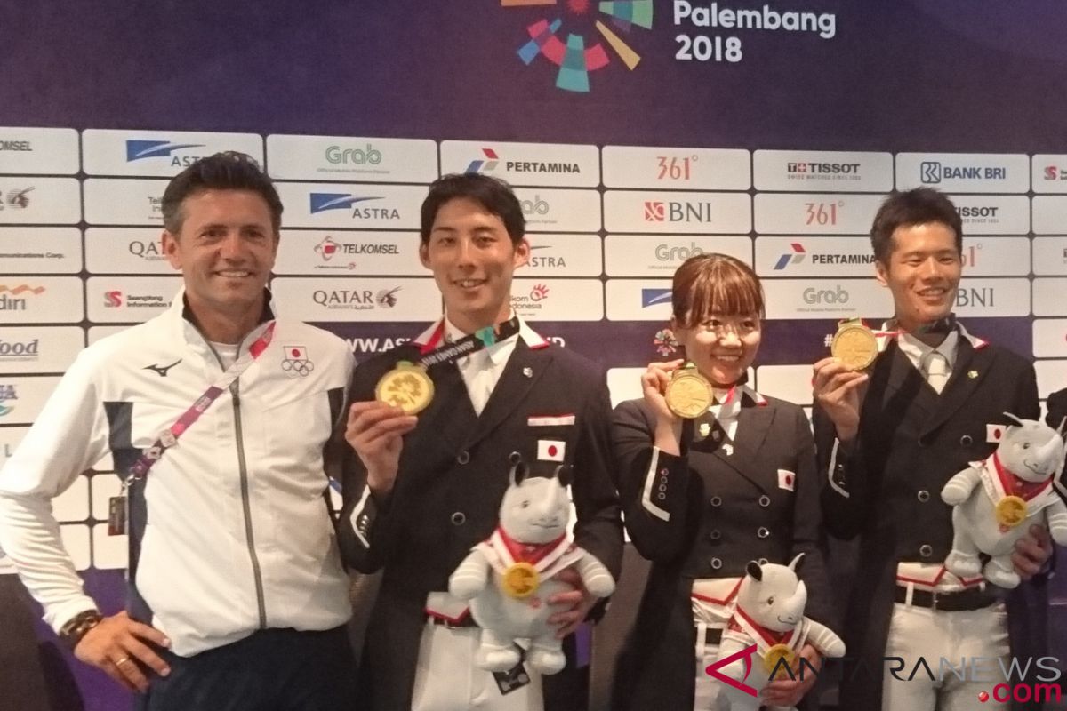 Jepang raih medali emas tunggang serasi beregu