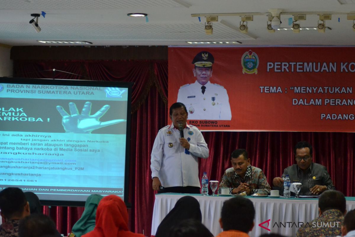 Kominfo gandeng BNN kampanyekan bahaya narkoba di Padangsidimpuan