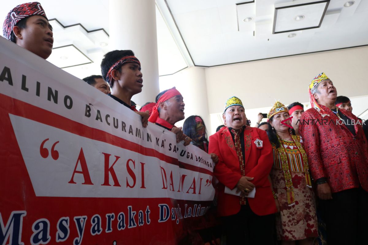 Ormas Dayak se-Kalbar tuntut Sutopo minta maaf langsung