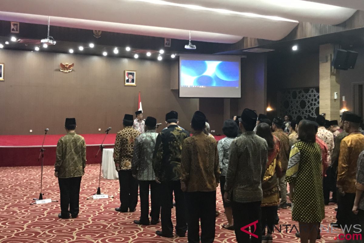 Menkominfo lantik puluhan pejabat eselon II, III, IV