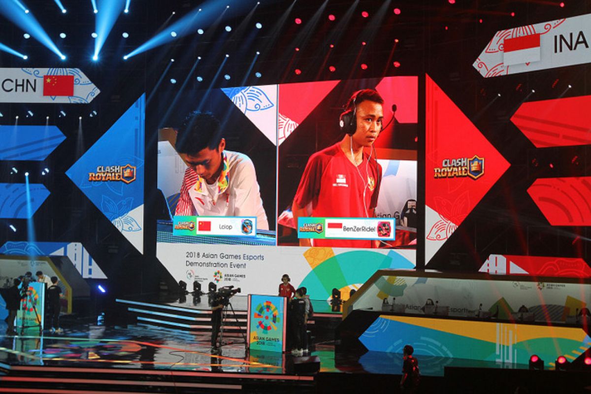 Akhirnya Indonesia raih emas pertama dari esports