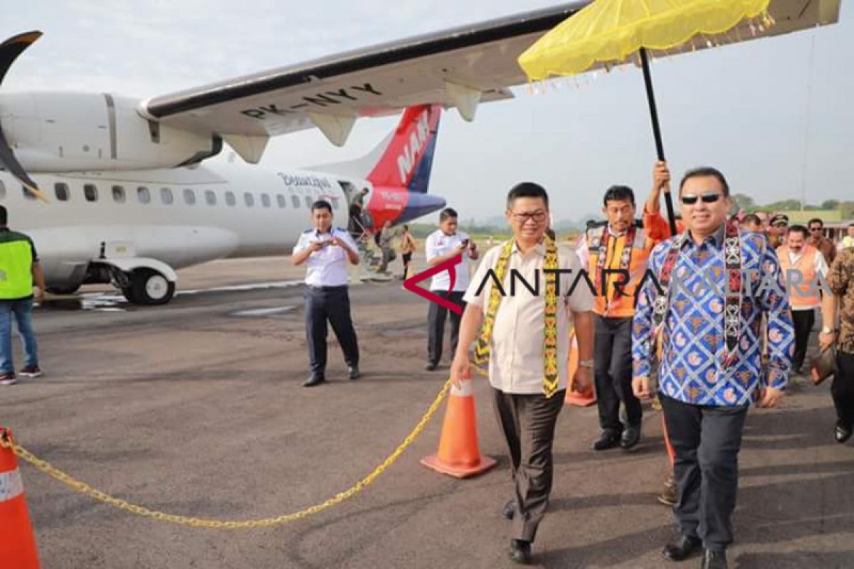 NAM AIR terbang perdana Balikpapan-Tanjung Selor