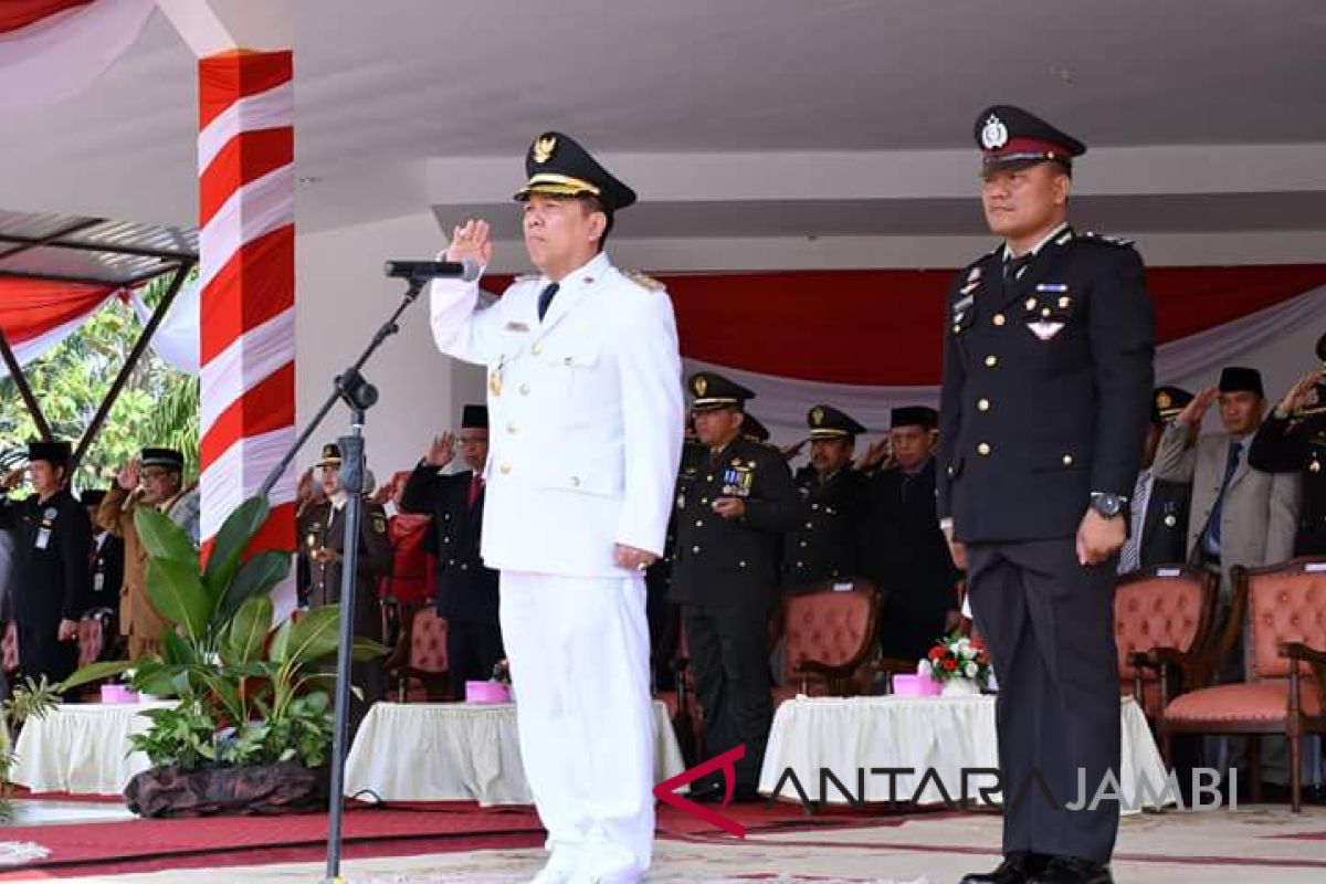 Syahirsyah inspektur upacara peringatan HUT ke-73 RI