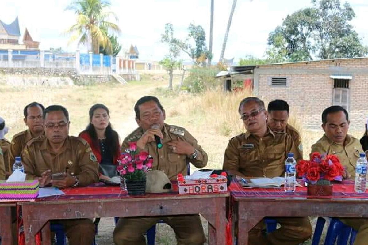 Bupati Samosir sosialisasi pemanfaatan mesin pompa