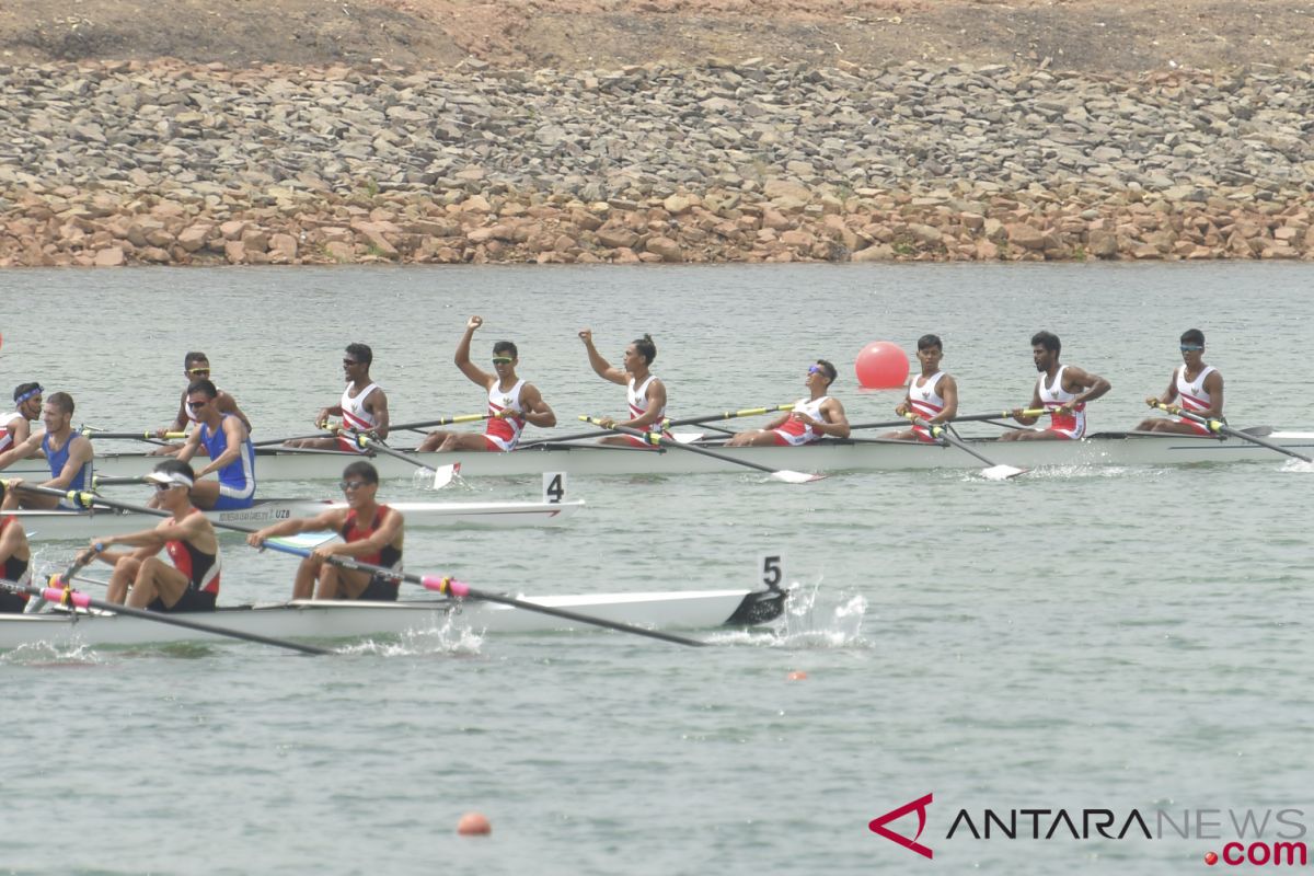 Asian Games (rowing) - Indonesia fails to grab medal in women`s k4