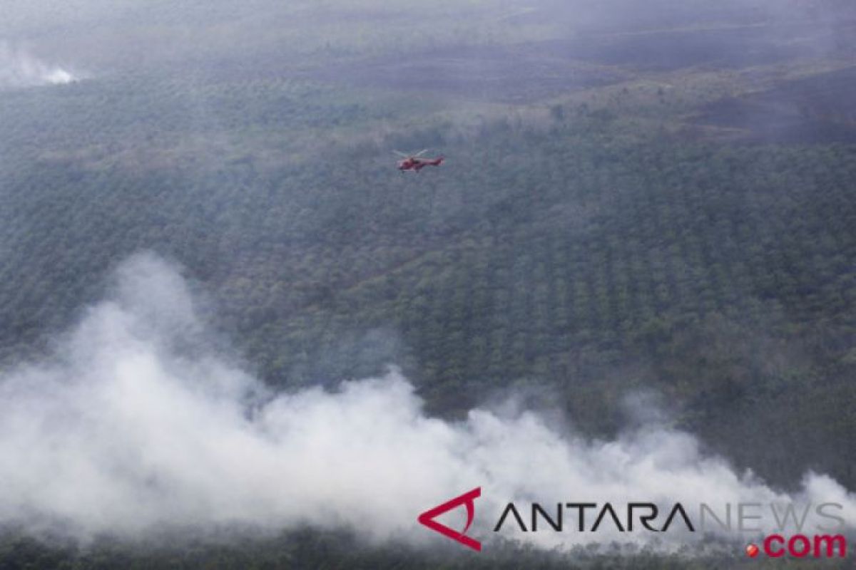 JK: 16 helikopter diturunkan atasi asap di Palembang