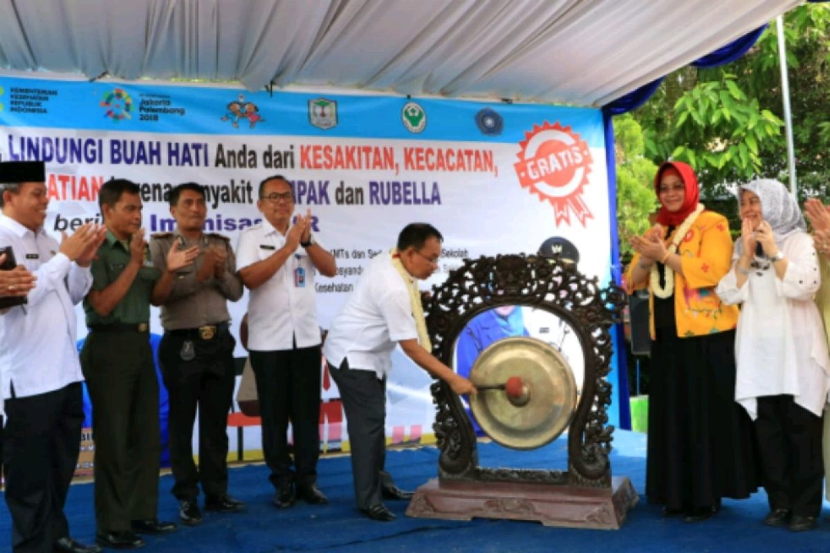 Wali Kota Binjai canangkan kampanye imunisasi MR