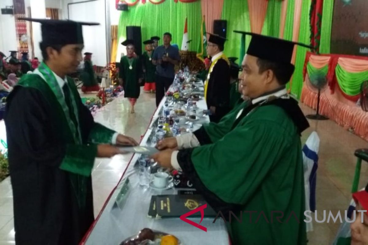 450 sarjana - pasca sarjana IAIN Padangsidimpuan diwisuda