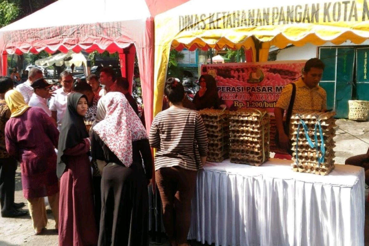 Sumut gelar OP telur di enam pasar