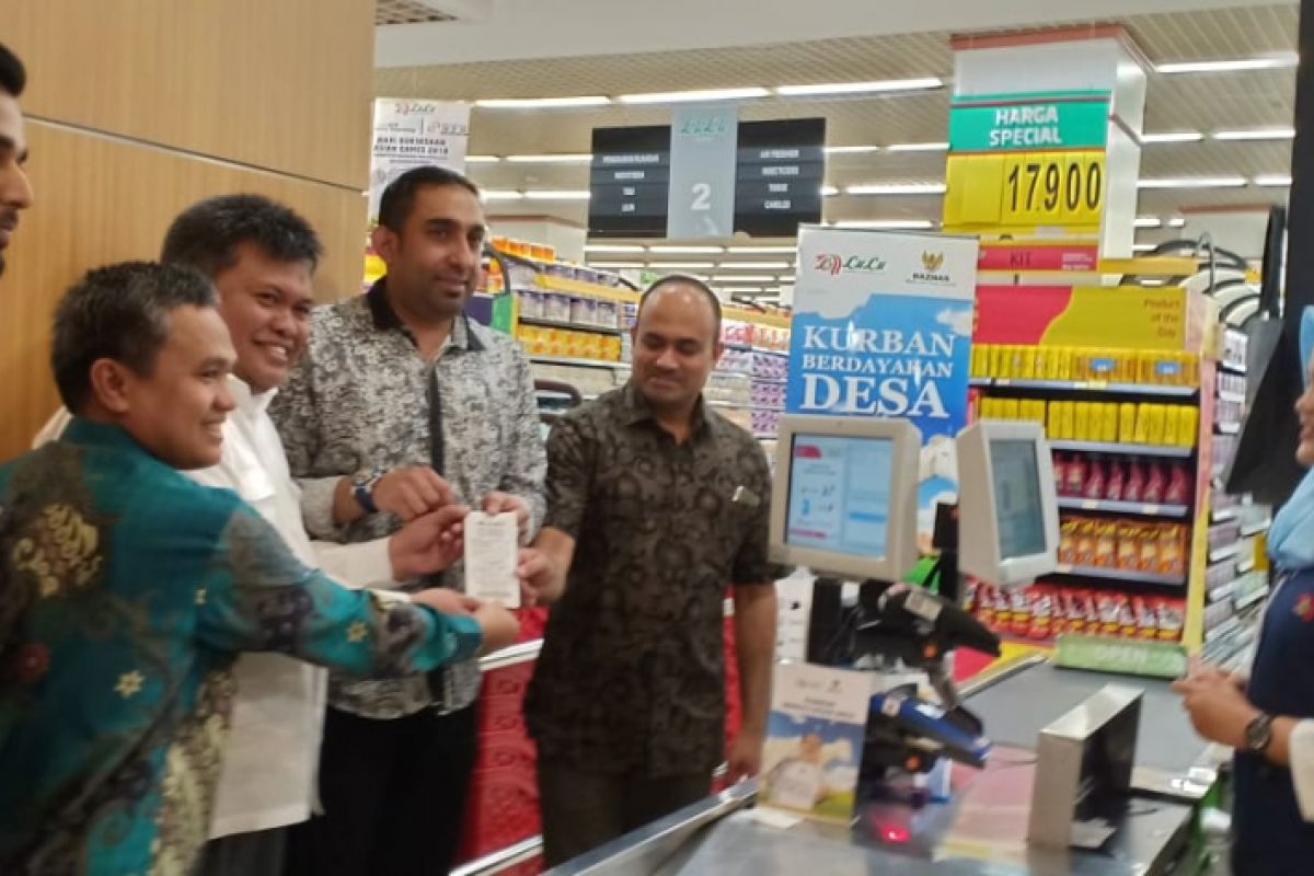 Baznas luncurkan Program pembayaran kurban lewat Lulu Hypermarket