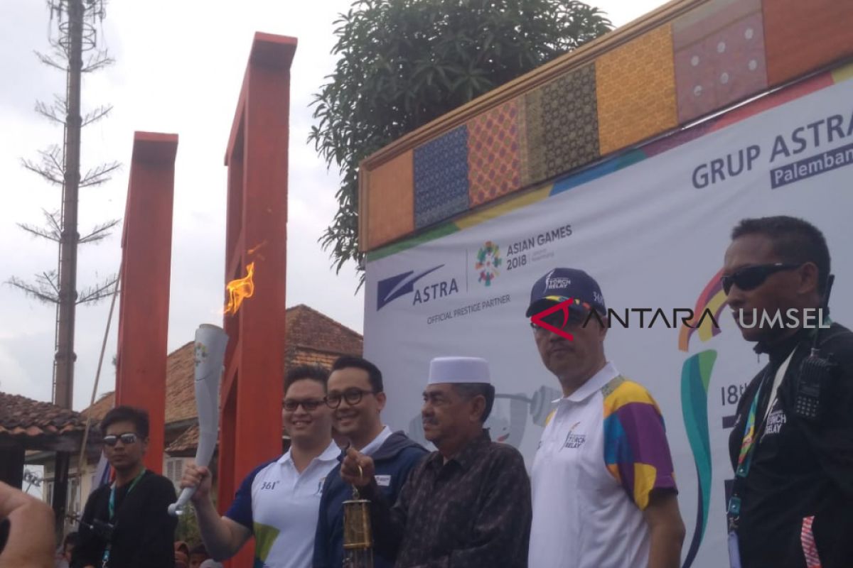 Obor Asian Games lewati Kampung Berseri Astra Palembang