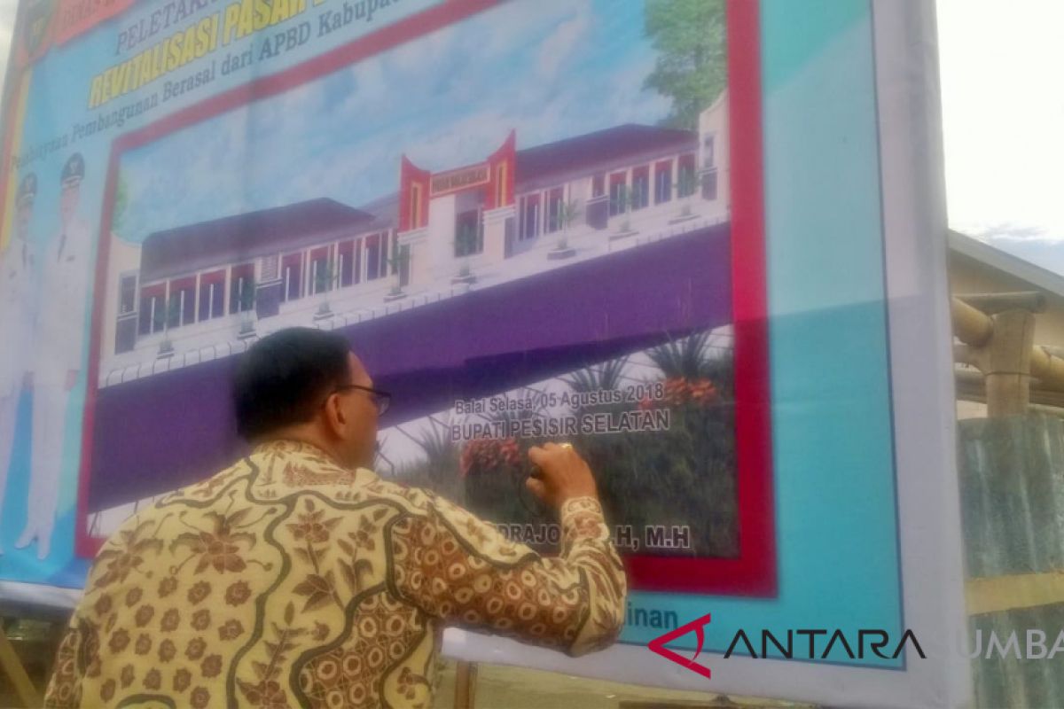 Pembangunan pasar semi modernhendaknya beri dampak positif ekonomi masyarakat