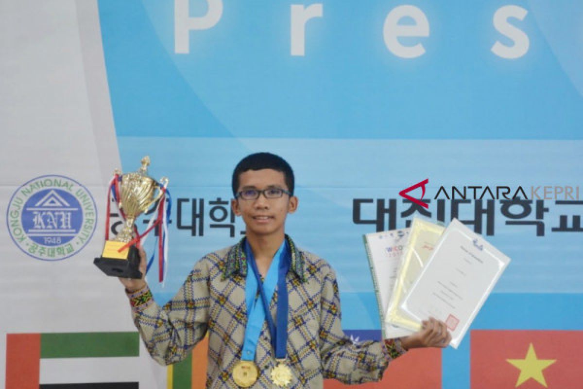 Pelajar Natuna juara kompetisi WICO di Korsel