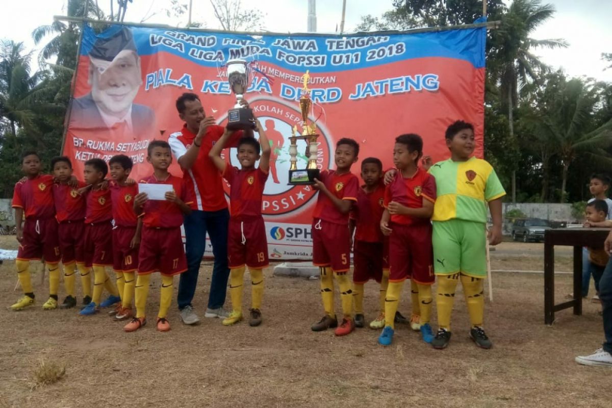 SSB Putra Welahan juara Liga U-11