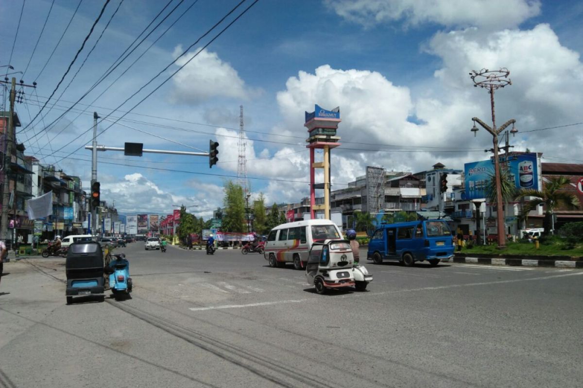 Traffic Light di sejumlah lokasi di Padangsidimpuan tidak berfungsi