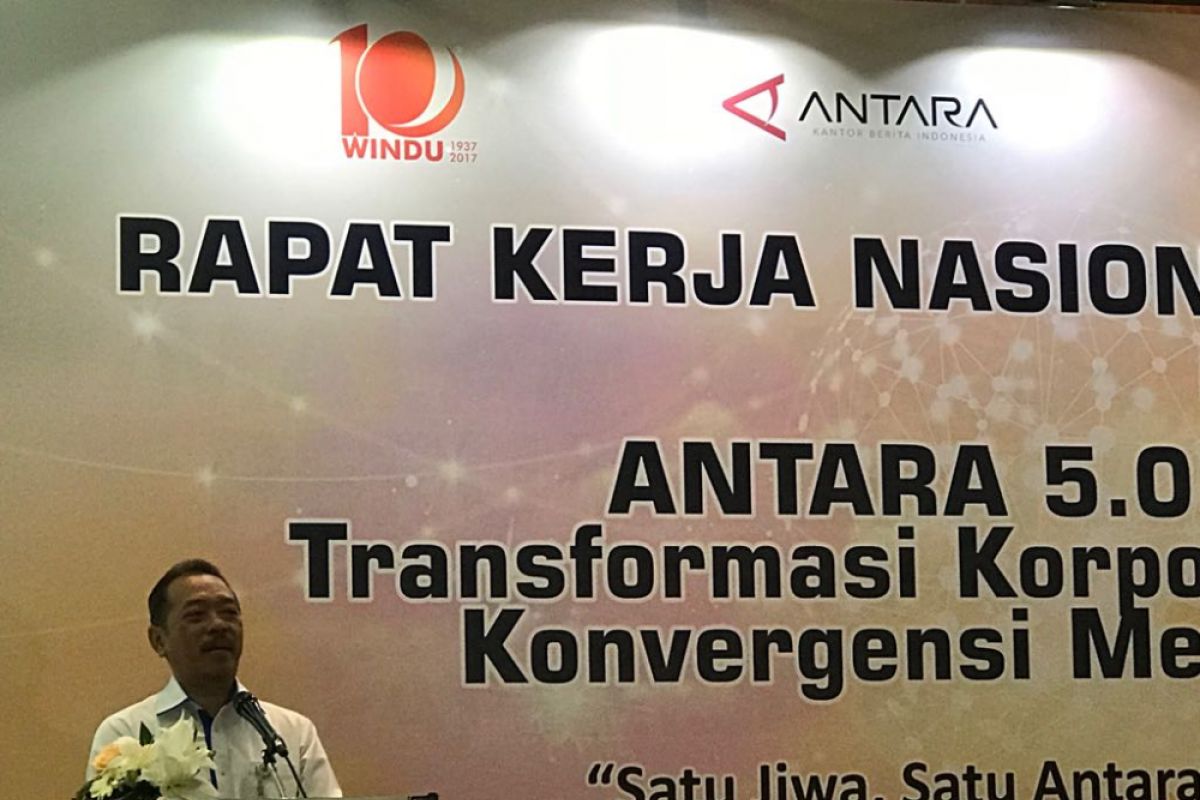 Pemerintah  minta Kantor Berita ANTARA percepat transformasi