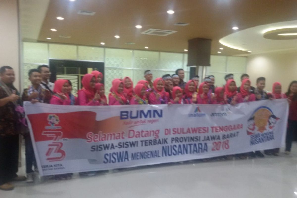 30 siswa SMN Jabar tiba di Kendari