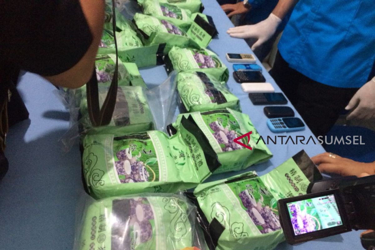 BNNP Sumsel tangkap pengedar 17 kg sabu