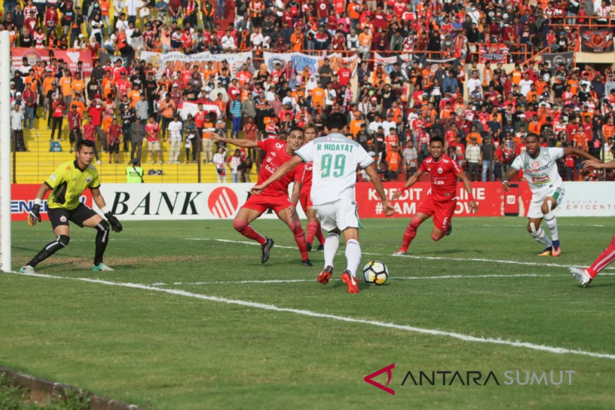 PSMS Sukses tahan Persija