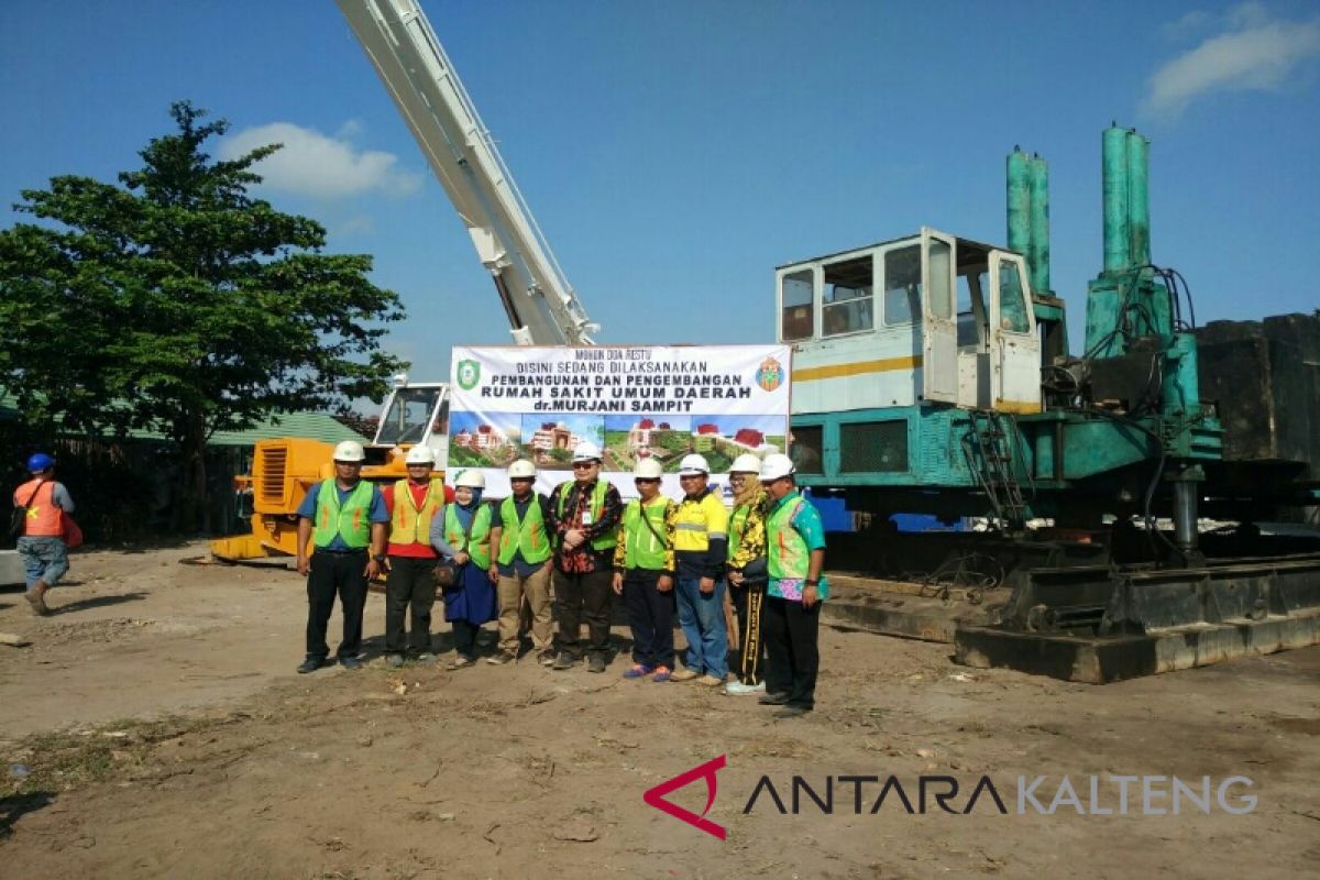 Sering melebihi kapasitas, RSUD Murjani Sampit bangun dua gedung baru