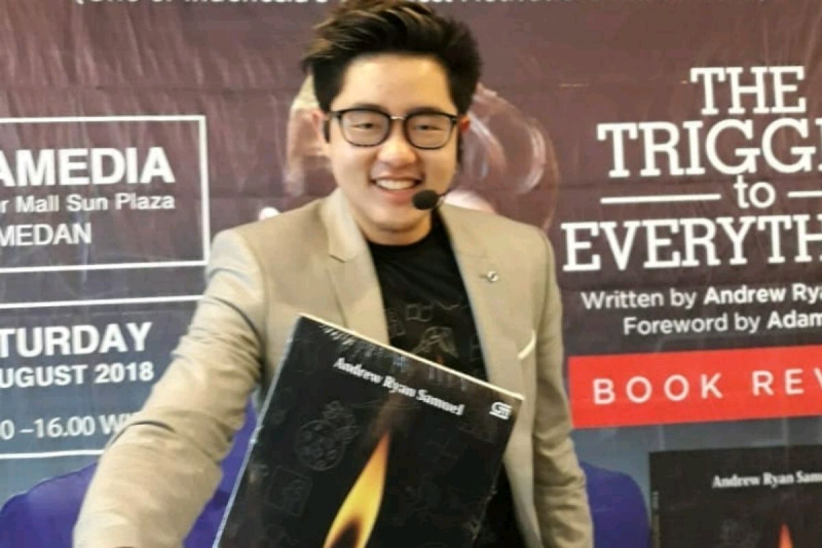 Penulis Ryan Samuel donasikan hasil jual buku