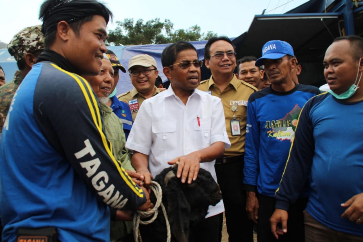 Kemensos salurkan santunan 556 korban meninggal gempa Lombok