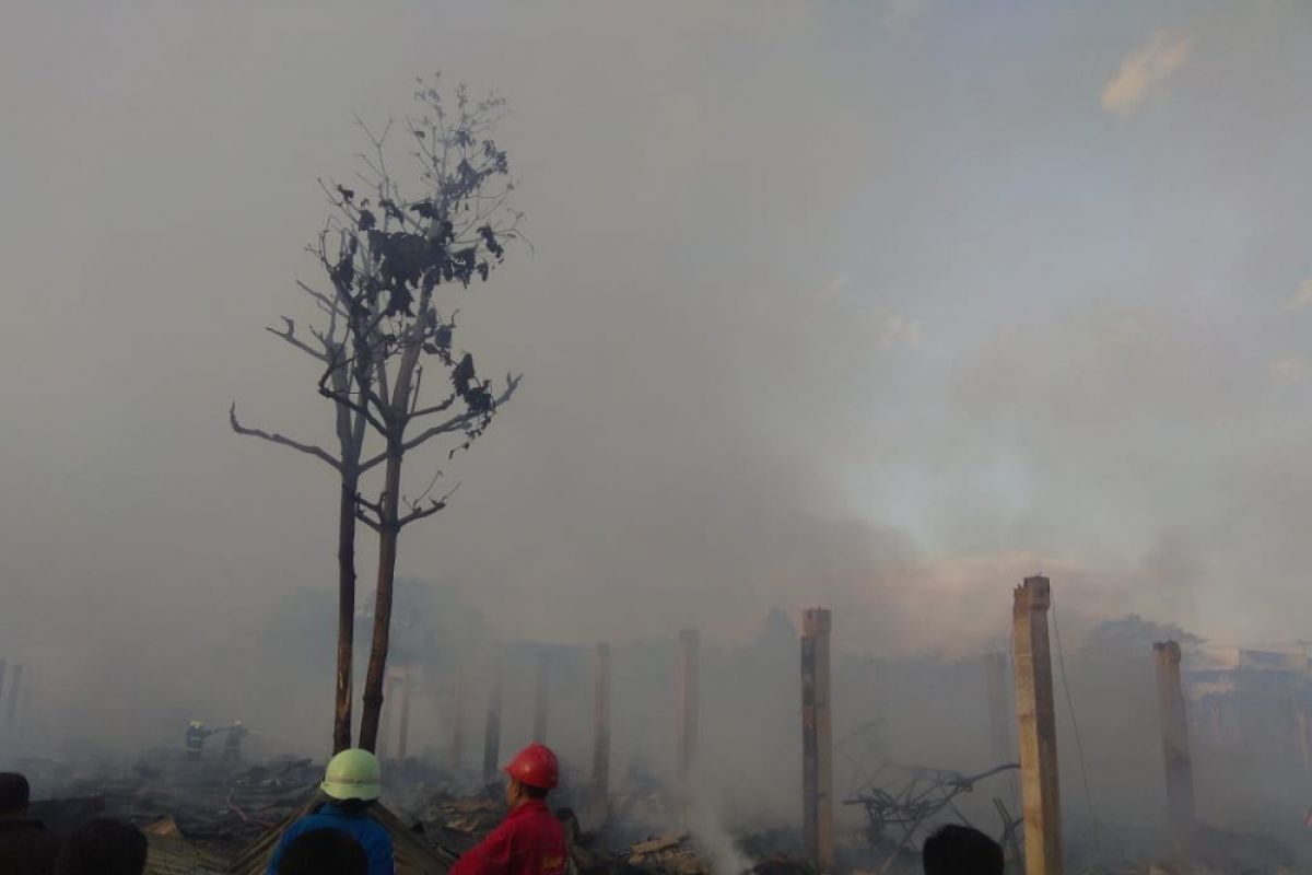 Pasar Pon Terbakar, Pemkab Trenggalek Siapkan Relokasi