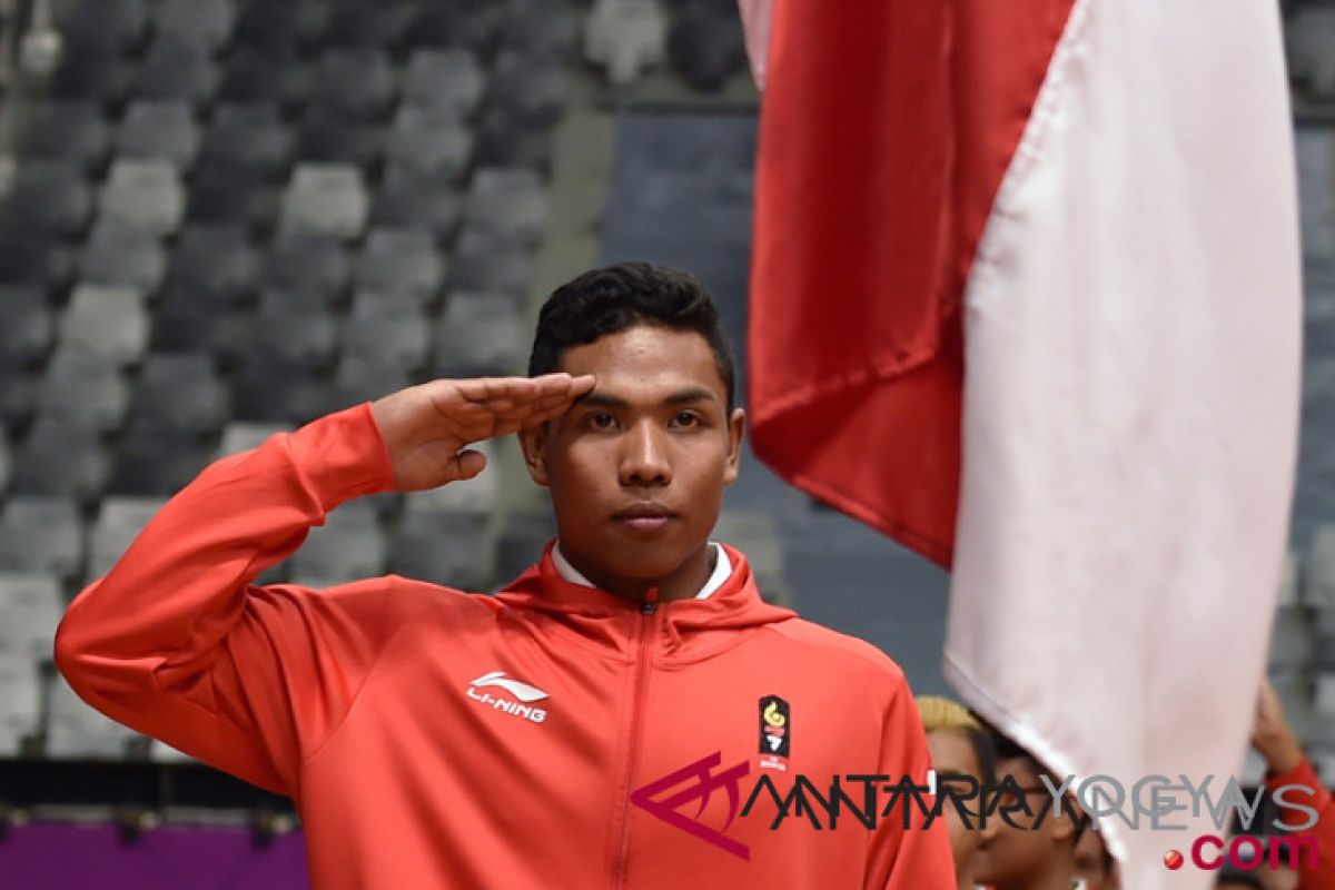 Tim Indonesia rebut perak lari 4X100 meter putra