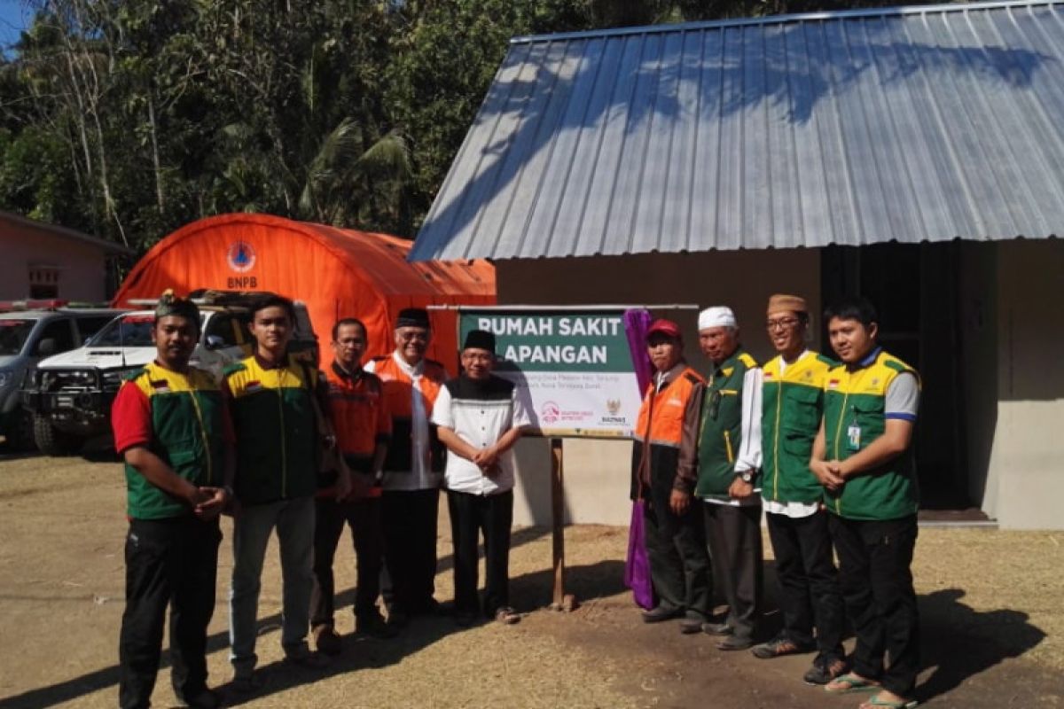 Baznas bangun rumah sakit lapangan di Lombok Utara