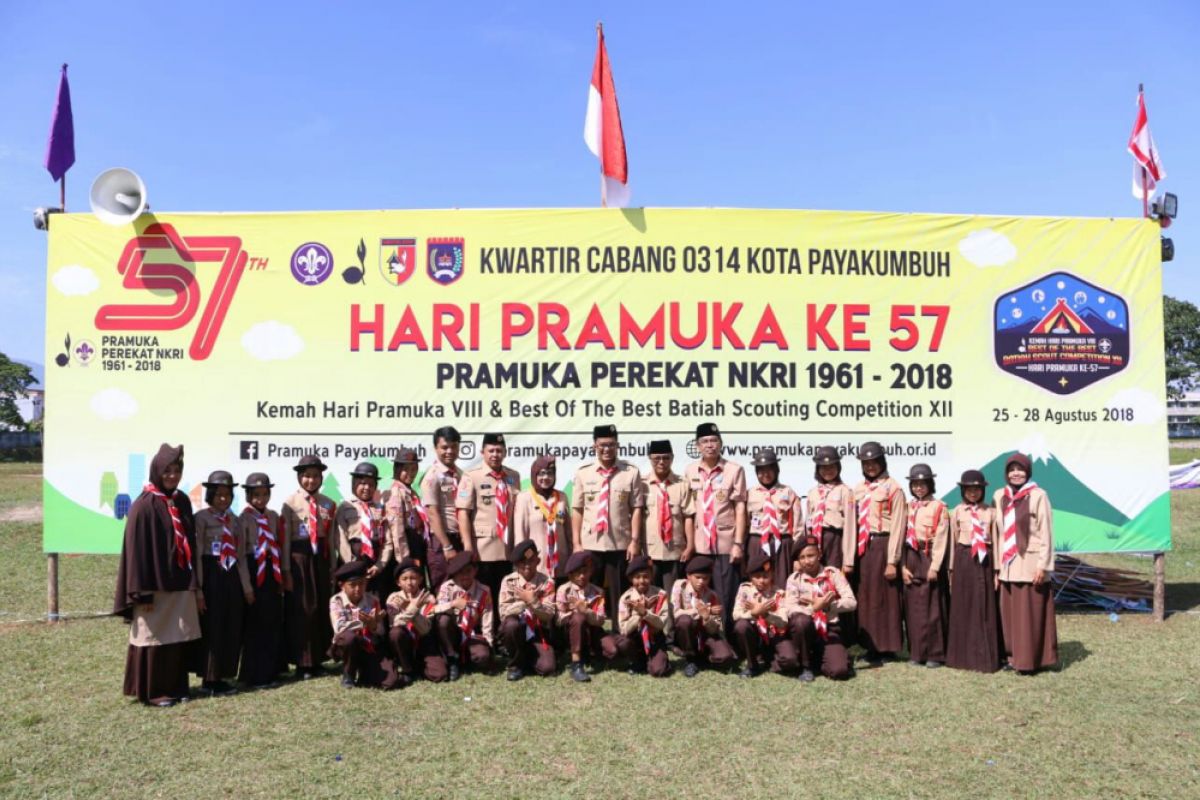 Wawako nilai pramuka wadah membentuk calon pemimpin yang disiplin