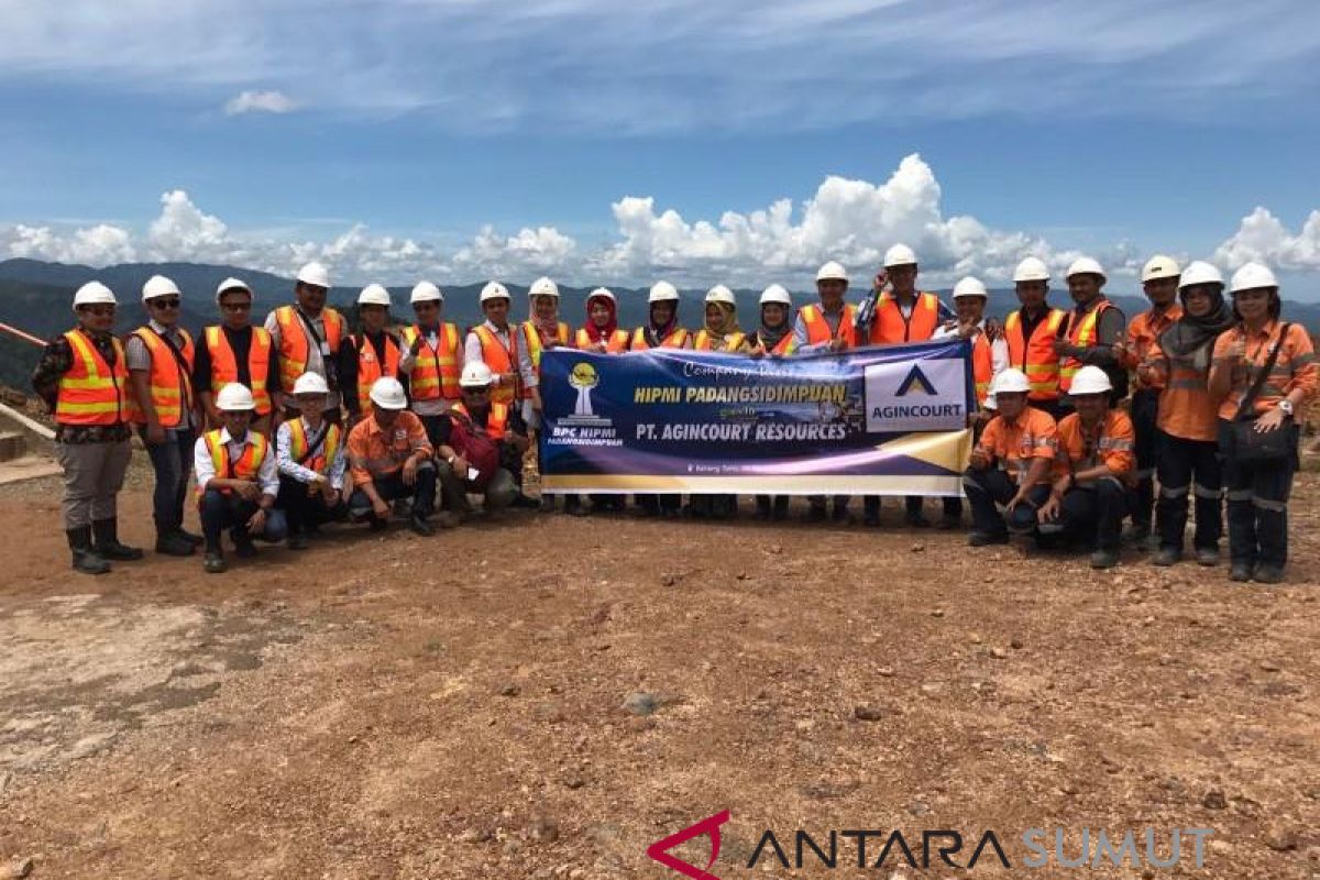 Company Visit HIPMI Padangsidimpuan ke Tambang Emas Martabe Batangtoru