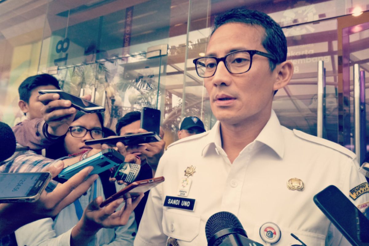 Sandiaga masih hadiri pameran flora-fauna Jakarta