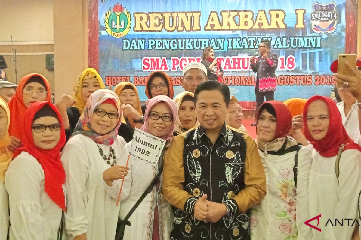 Ribuan alumni hadiri reuni akbar SMA PGRI 4 Banjarmasin